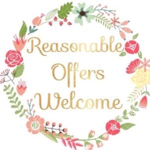 Reasonable offers always welcome!